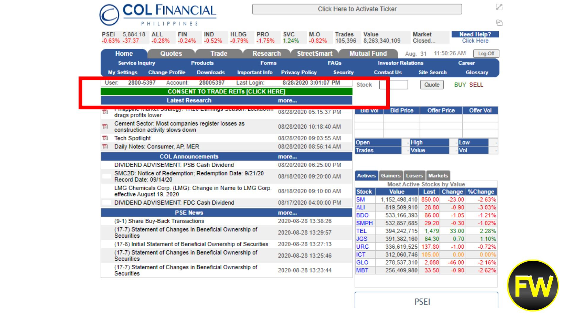 how to buy stocks in ayala land