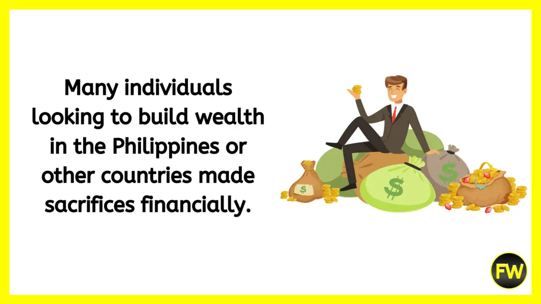 how to be rich in philippines