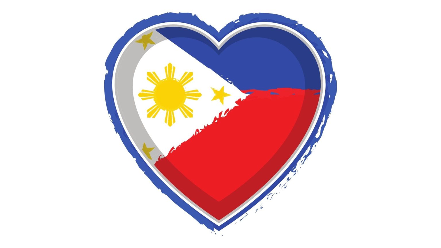 Filipina 2024. Филиппинцы сердечко. Сердечко Филиппины флаг. Philippines Flag Heart. Philippine Flag illustration.