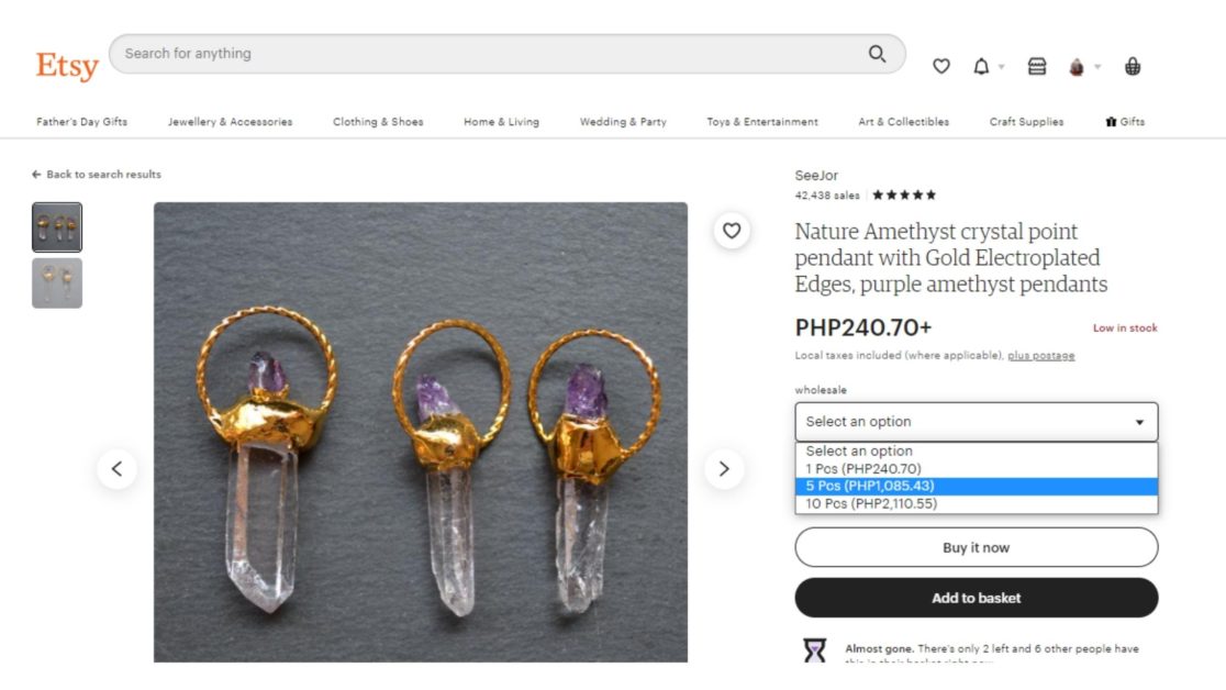 etsy shop for beginners Philippines